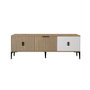 Hanah Home Neva 3502 Soporte para TV Roble y Blanco